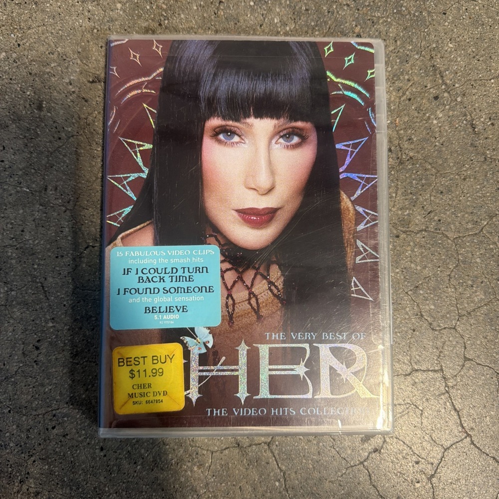 DVD - The Very Best Of Cher: The Video Hits Collection New & Sealed!